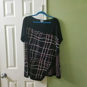 Gorgeous Top with Unique Asymmetrical Style